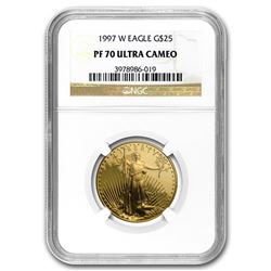 1997-W 1/2 oz Proof Gold American Eagle PF-70 NGC