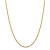 Image 1 : 14k 2.75 mm Diamond-cut Rope Chain Necklace - 20 in.