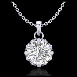 1.75 ctw H-SI/I Diamond 3 Stone Ring 10K White Gold
