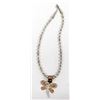 Image 2 : Navajo Sterling Copper Dragonfly Pendant Necklace