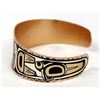 Image 2 : Etched Copper Hummingbird Cuff Bracelet