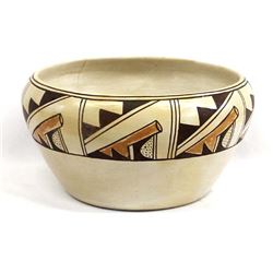 Historic Hopi Pottery Bowl by Sylvia Poleyestewa