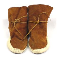 Native American Navajo Leather Mocassins