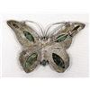 Image 2 : Silver & Stabilized Turquoise Butterfly Pin