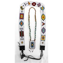 2 Pieces of Beadwork by Kathy Kills Thunder