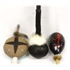 Image 2 : 3 Native American Ceremonial Gourd Rattles