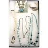 Image 1 : Collection of Sterling Silver & Turquoise Jewelry