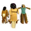 Image 2 : 3 Vintage Native American Dolls