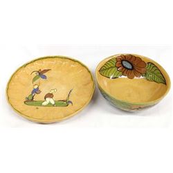 2 Mexican Pottery Dishes