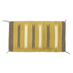 Native American Navajo Wool Textile Rug