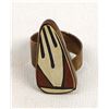 Image 1 : Mata Ortiz Copper & Pottery Sherd Ring, Size 7.5