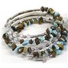 Image 2 : Pair of Turquoise and Bead Bracelets