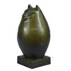Image 2 : THE CAT by Fernando Botero Abstract Cat Bronze Sculpture 8" x 4