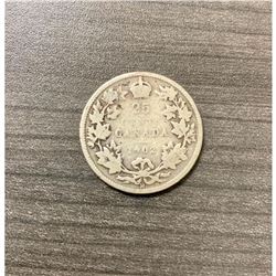 1902 25 Cents - Edward VII