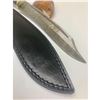 Image 2 : 13 1/2" Ebonized Blade Handle Damascus Bowie Blade With