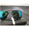 Image 2 : Super Cool Polarized UV 00 Sunglasses in Blue Frame w/Blue Lens' Â