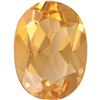 Image 1 : Natural Brazil Fine Yellow Gold Citrine - Oval - AAA Grade