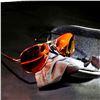 Image 1 : Super Cool Polarized UV 00 Sunglasses in Red Frame w/Red Lens' Â