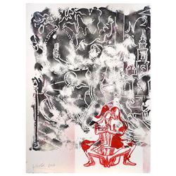 Original Echoes Through The Ages by Kostabi Original