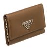 Image 2 : Prada Brown Saffiano Leather 6 Key Holder