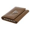 Image 4 : Prada Brown Saffiano Leather 6 Key Holder
