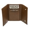 Image 5 : Prada Brown Saffiano Leather 6 Key Holder
