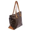 Image 1 : Louis Vuitton Monogram Canvas Leather Cabas Mezzo Shoulder Bag