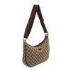 Image 1 : Gucci Brown GG Canvas Leather Messenger Bag