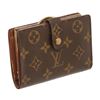 Image 1 : Louis Vuitton Monogram Canvas Leather French Purse Wallet