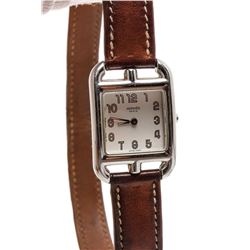 Hermes Stainless Steel Cape Cod Watch