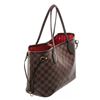 Image 2 : Louis Vuitton Damier Ebene Canvas Leather Neverfull PM Bag