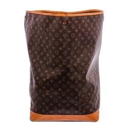 Louis Vuitton Monogram Canvas Leather Sac Marin Bandouliere Bag