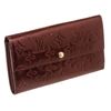 Image 1 : Louis Vuitton Amarante Vernis Monogram Sarah Wallet