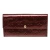 Image 2 : Louis Vuitton Amarante Vernis Monogram Sarah Wallet