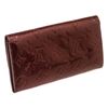 Image 3 : Louis Vuitton Amarante Vernis Monogram Sarah Wallet