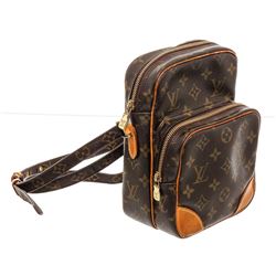 Louis Vuitton Monogram Canvas Leather Amazone Crossbody Bag