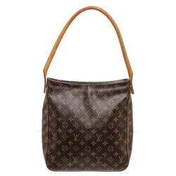 Louis Vuitton Monogram Canvas Leather Looping GM Shoulder Bag
