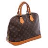 Image 1 : Louis Vuitton Monogram Canvas Leather Alma MM Handbag