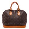 Image 2 : Louis Vuitton Monogram Canvas Leather Alma MM Handbag