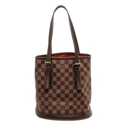 Louis Vuitton Damier Ebene Canvas Marais Bucket 23 Bag