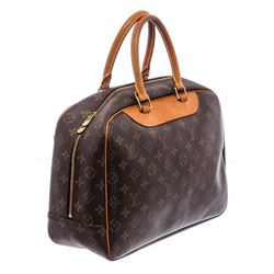 Louis Vuitton Monogram Canvas Leather Deauville Doctor Bag