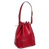 Image 3 : Louis Vuitton Red Epi Leather Noe GM Drawstring Shoulder Bag
