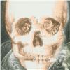 Image 2 : Original Gothic Skull (Dali Homage) by "Ringo" Daniel Funes