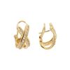 Image 2 : 1.1 ctw Diamond Earrings - 14KT Yellow Gold