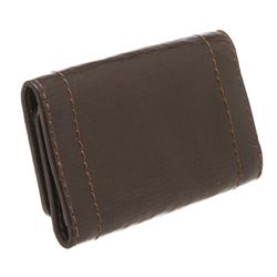 Louis Vuitton Brown Utah Leather 6 Key Holder