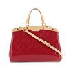 Image 1 : Louis Vuitton Brea Mm Pink Monogram Vernis Leather Shoulder Bag