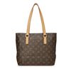 Image 1 : Louis Vuitton Monogram Canvas Leather Cabas Piano Shoulder Bag