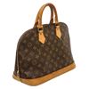 Image 3 : Louis Vuitton Monogram Canvas Leather Alma MM Handbag