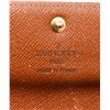 Image 6 : Louis Vuitton Damier Ebene Canvas Leather Sarah Wallet