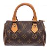 Image 1 : Louis Vuitton Monogram Canvas Leather Mini Speedy Bag